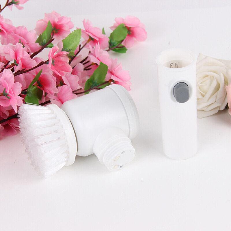 5 in 1 Electric Handheld Cleaning Brush for Bathroom Kitchen Sink Tile Scrub