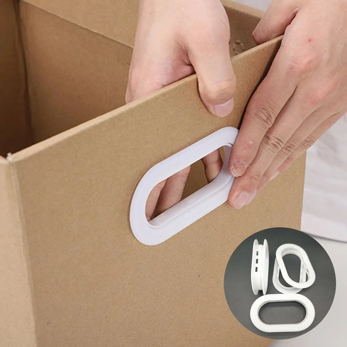 100-Piece Plastic Carton Handle Set