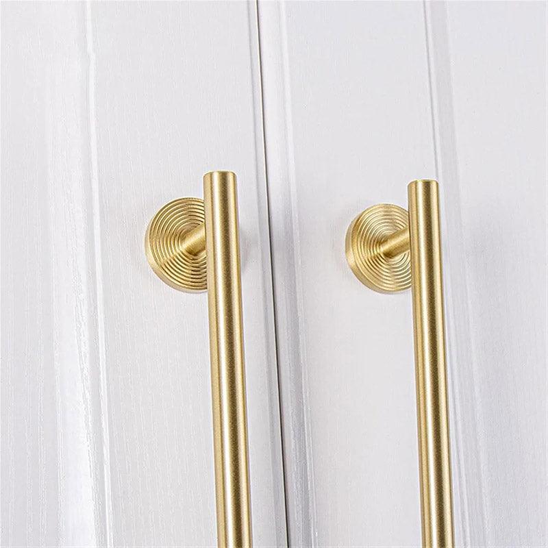 European Style Cabinet Handles Drawer Pull Knob 4 Sizes for Wardrobe Door - 96mm