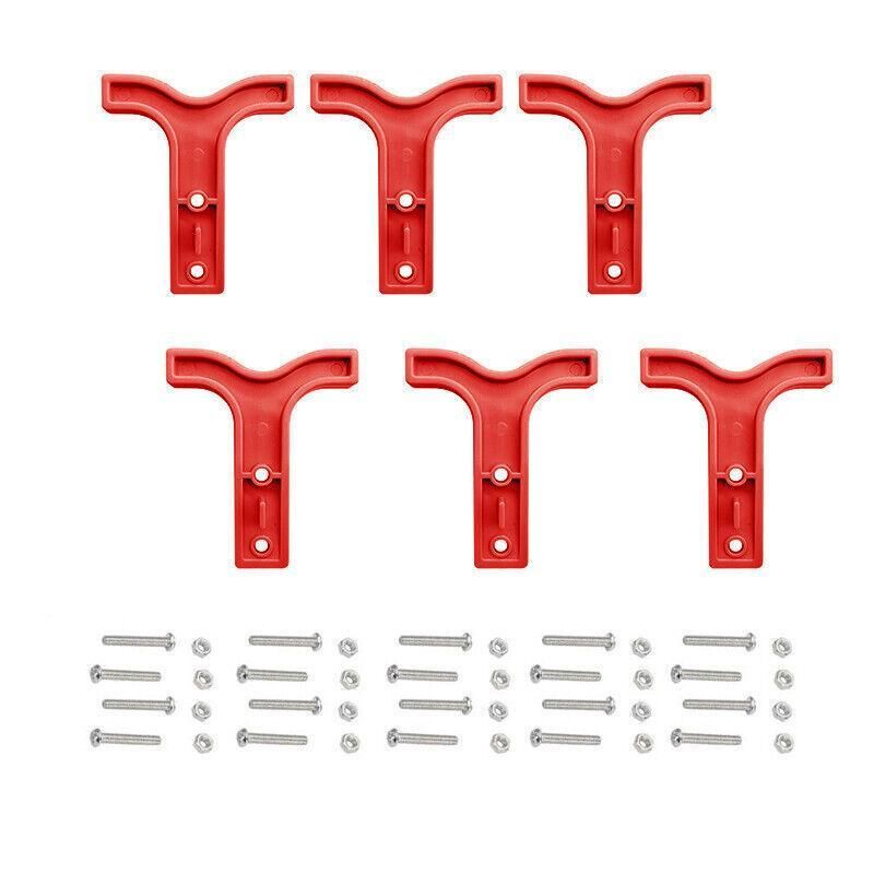 10X Red T Bar Handle For Anderson Style Plug Connectors Tool 50Amp 12-24V 6Awg