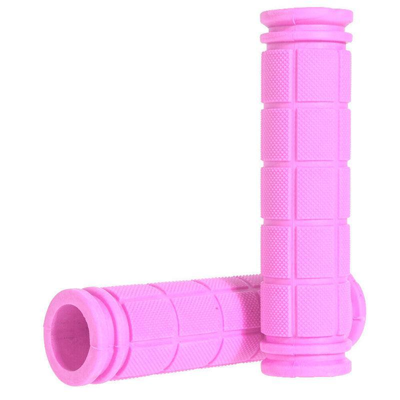 Rubber Grips For Bmx Mtb Cycle Road Mountain Bike Scooter Bicycle Handle Bar - White