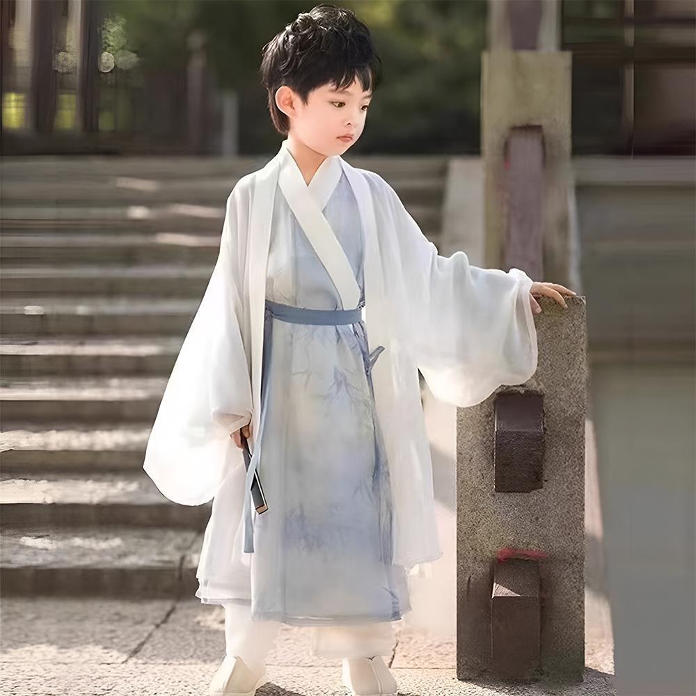 Autumn Hanfu Outfit in Ancient Chinese Style for Young Wearers Tang Dynasty Inspired - 140