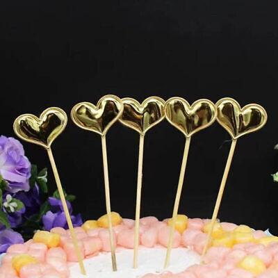 Happy Birthday Acrylic Cake Topper Cake Decoration Golden Silver Party - Gold-Bicircle