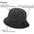 Unisex Men Women Washed Cotton Outdoor Camping Sports Bucket Hats Fisherman Hat - Grey