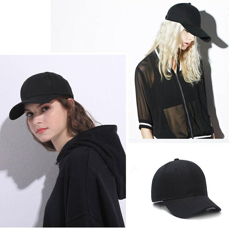 Summer Multi-colour Shade Baseball Cap Outdoor Peaked Sun Visor Hat - Pink