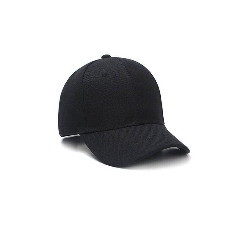Summer Multi-colour Shade Baseball Cap Outdoor Peaked Sun Visor Hat - Red
