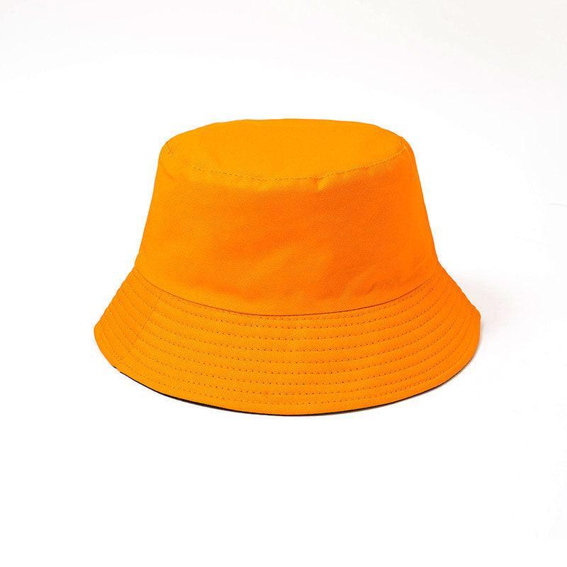 9 Colours Unisex Sun Bucket Hat Perfect for Outdoor Adventures - White