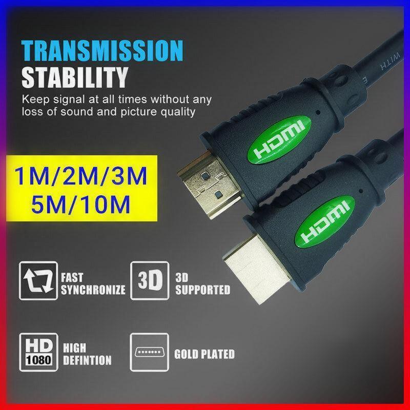1-5M HDMI V2.0 Cable 4K Ultra HD 1080P 3D & High-Speed Ethernet - 5M
