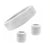 Wristbands Headband Sweatbands Sweat Band For Sport Tennis Badminton Yoga Cotton - White