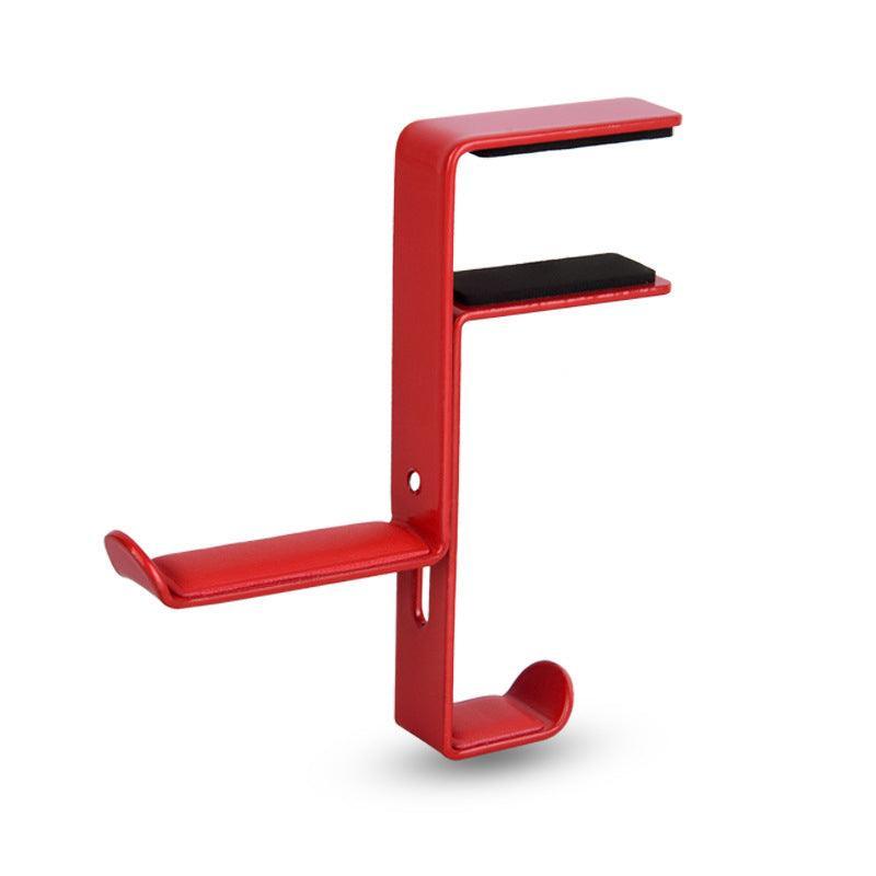 Metal Earphone Headset Desks Display Stand Hanger Holder Headphone Bracket Hook - White