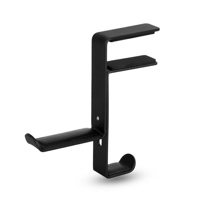 Metal Earphone Headset Desks Display Stand Hanger Holder Headphone Bracket Hook - White