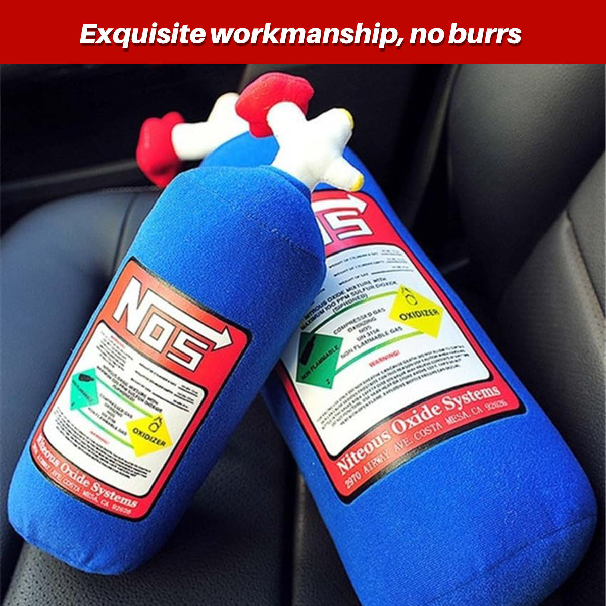 Car Neck Pillow Headrest Cushion Lumbar Support Throw Pillow For Seat Driving - Headrest