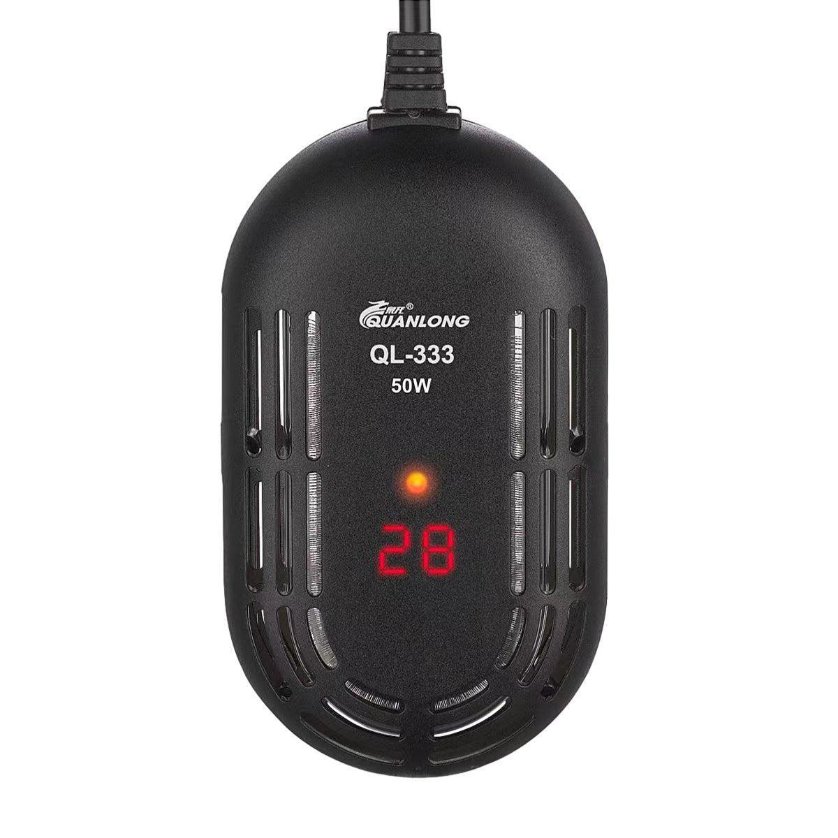 Mini Submersible Aquarium Temperature Rod with Thermostat for Fish and Turtle Tanks - 100W