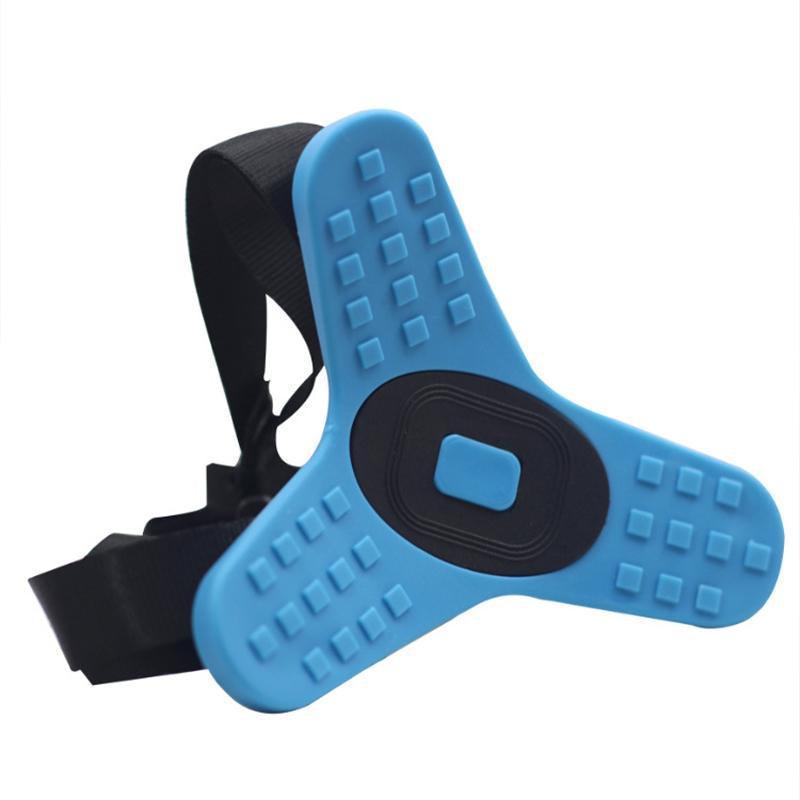 Helmet Chin Mount Holder Motorcycle Strap For GoPro Hero 9/8/7/6/5 Sports Camera - Blue