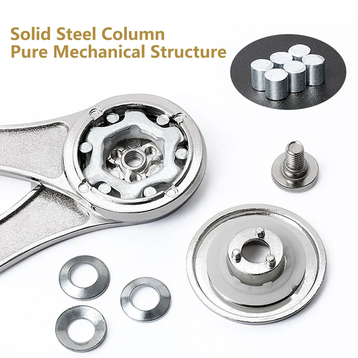 2 PCS Folding Lid Lift Up Stay Support Buffer Stop Hinge Silver With Soft-Close