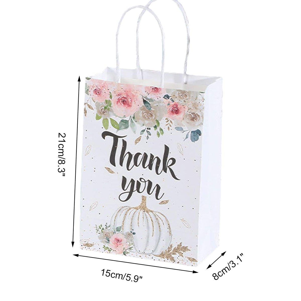30pcs Printed Gift Bags Holiday Packaging Tote Gift Bags for Christmas Party