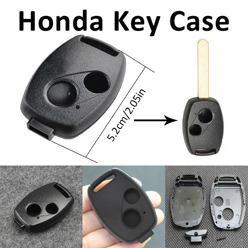 Honda 2 Button Key Shell Replacement Case for Accord Civic CRV Jazz Odyssey