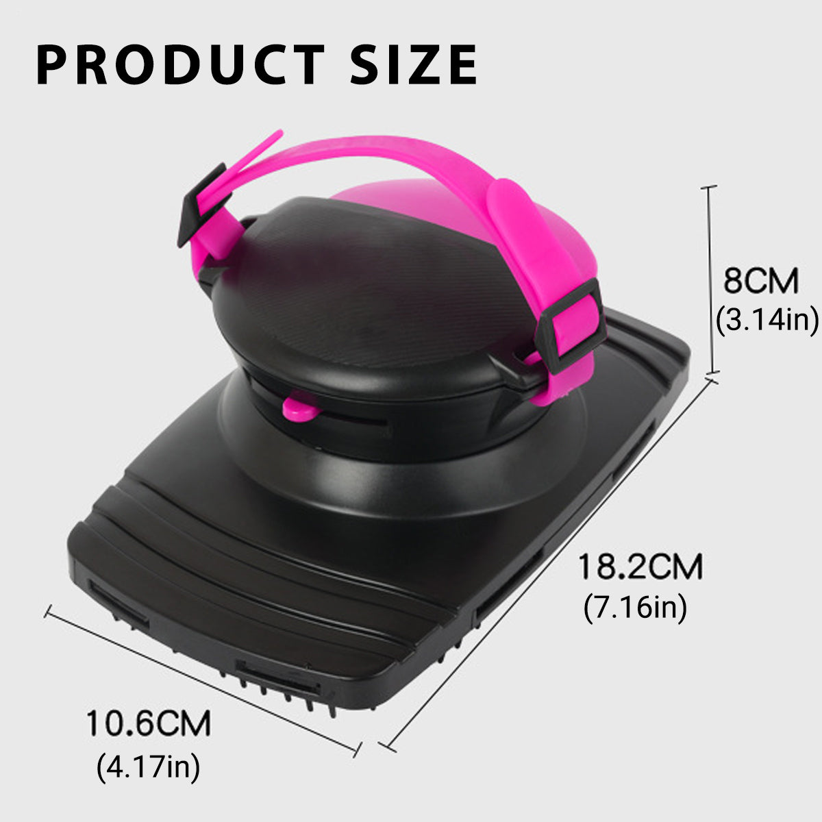 Horse Bath Brush Grooming Massage Comb Soft Bristle Cleaning Tool For Equine Use