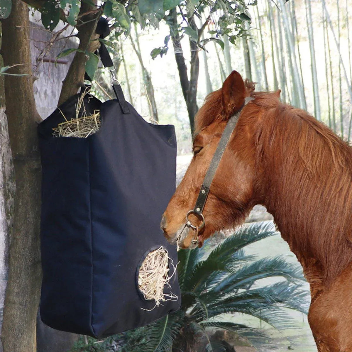 1 Slow Feed Hay Bag for Horses