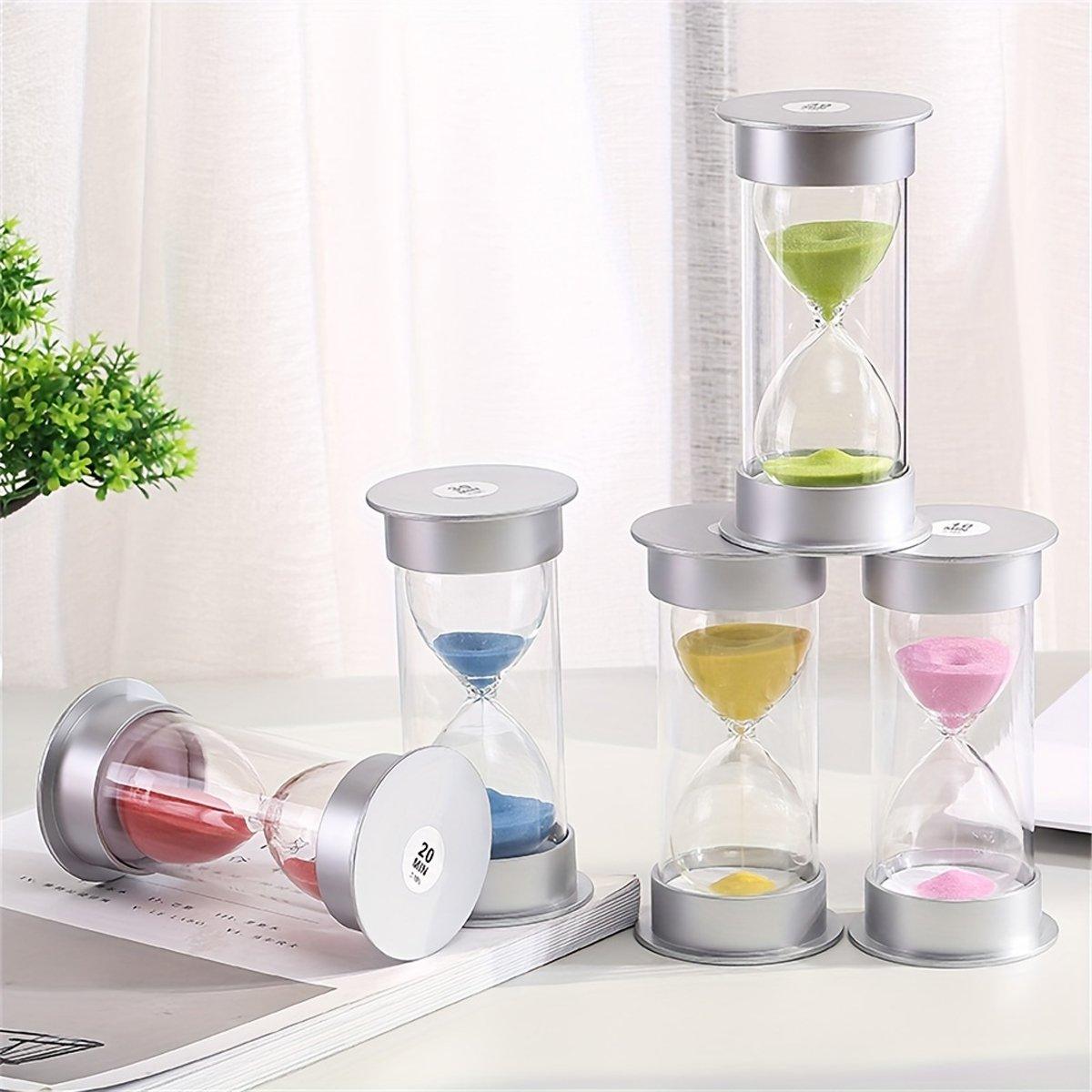 10/15/30 Minute Hourglass Timer Sand Timer for Home Office and Classroom Use - Orange-10min