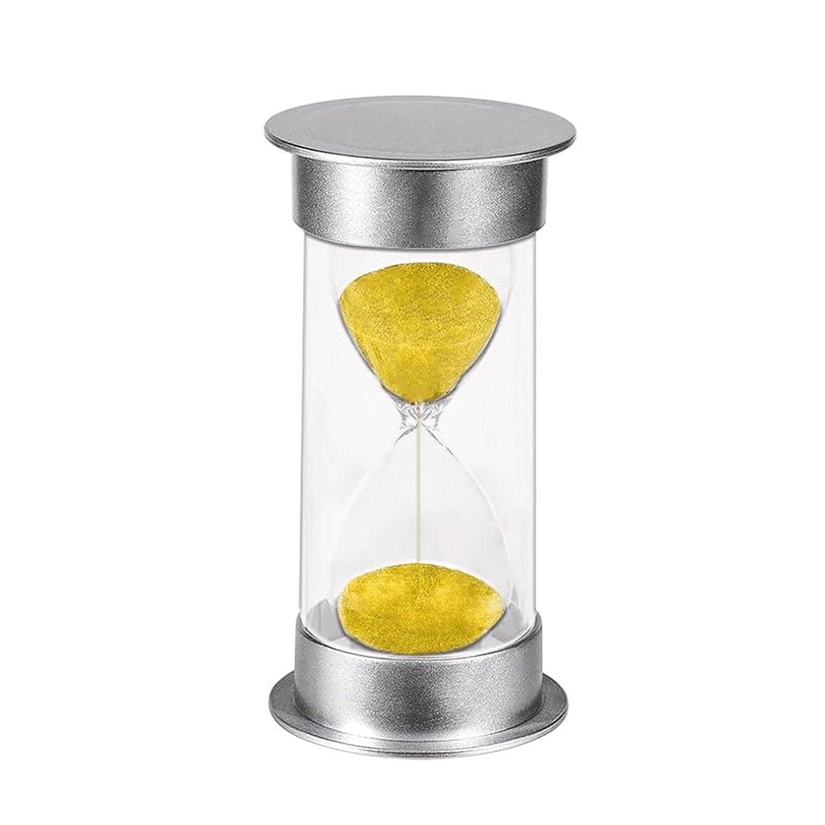 10/15/30 Minute Hourglass Timer Sand Timer for Home Office and Classroom Use - Orange-10min
