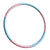 Detachable Weighted Hula Hoop Fitness Equipment for Home Exercise Use - White Purple