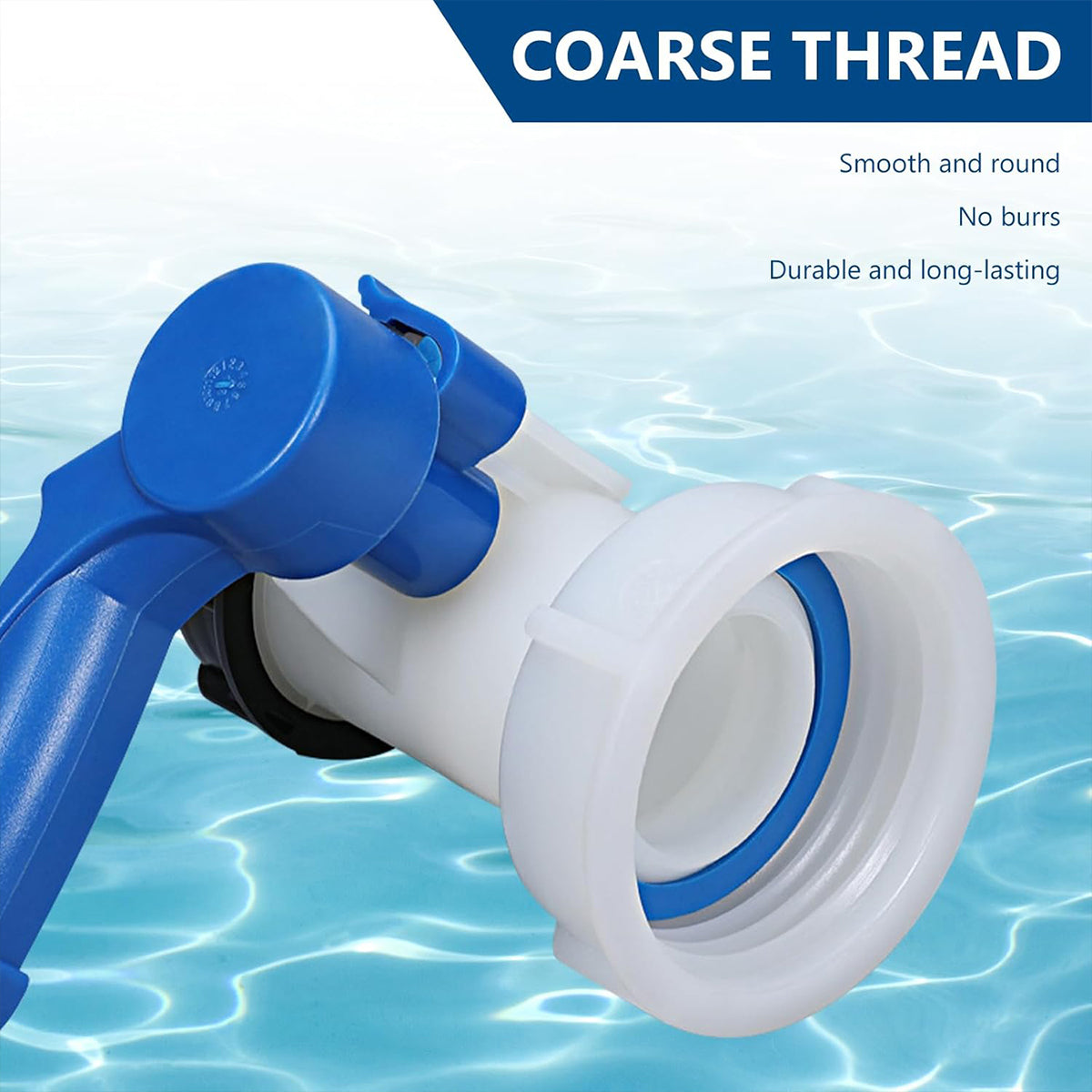 IBC Tank Valve Fittings DN40 Ball Valve Butterfly Valve Barrel Adapter 1000L