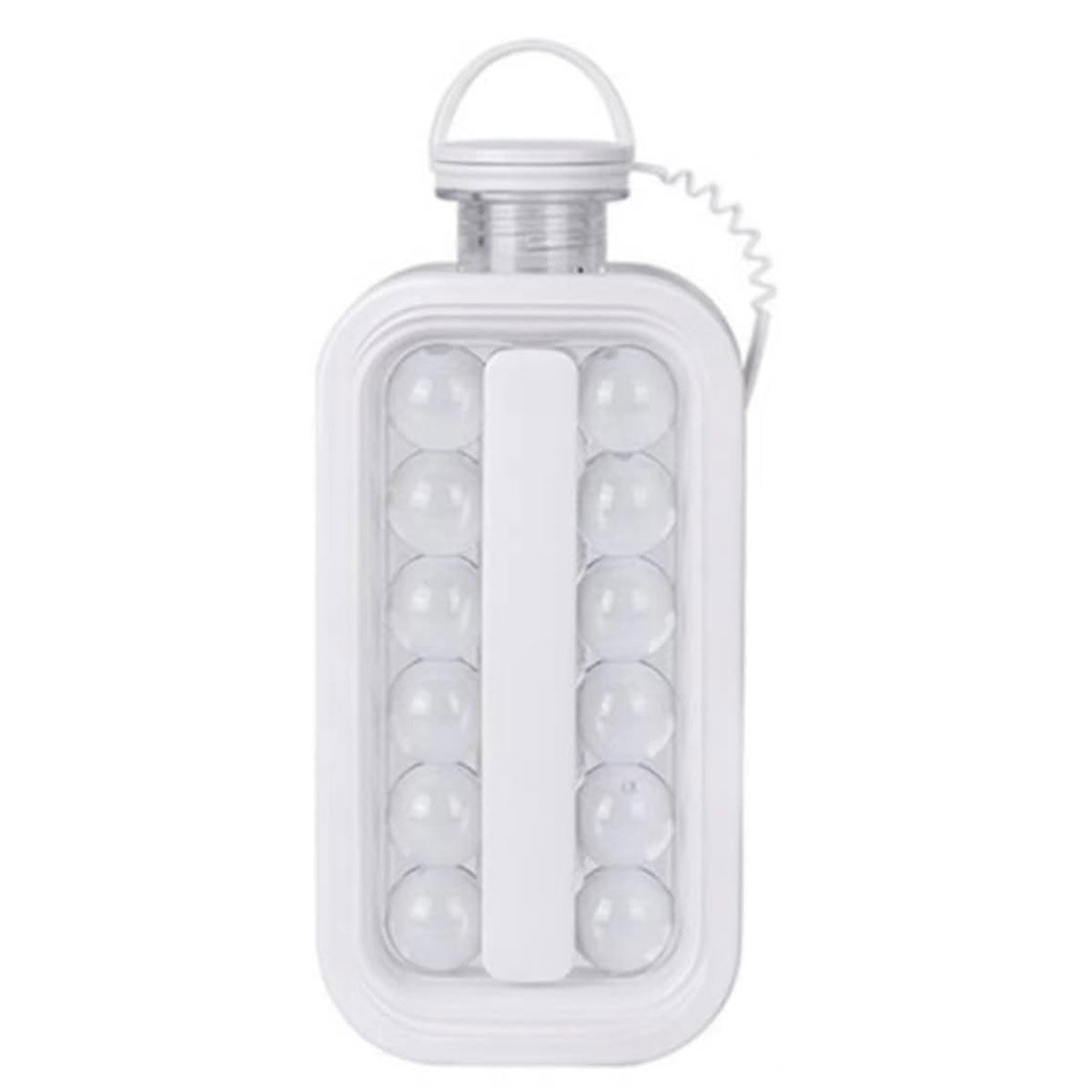 Portable Ice Hockey Pot Ice Cube Tray Water Bottle Clear Household Ice Maker