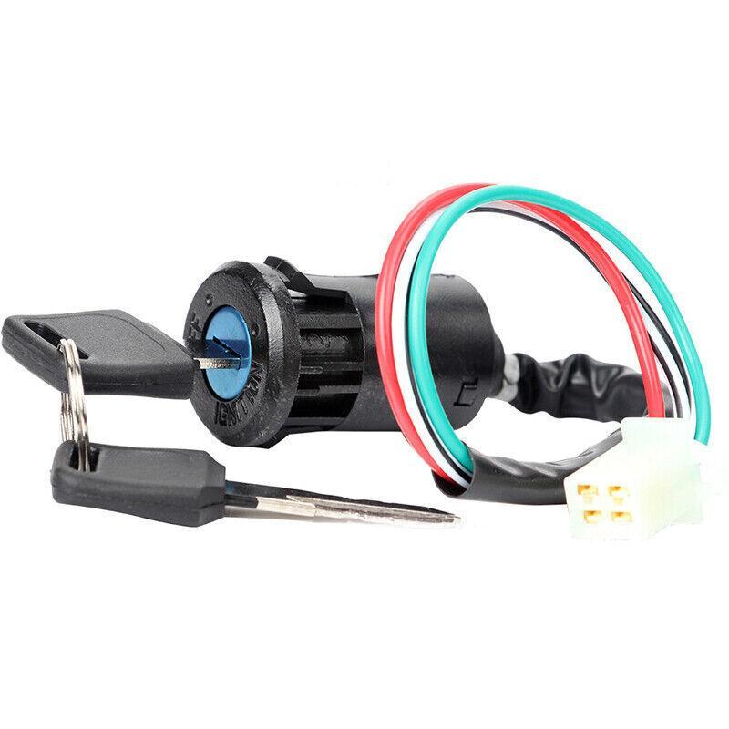 4 Wire Ignition Key Barrel Switch 50Cc 110Cc 125Cc 150Cc Pit Quad Dirt Bike Atv