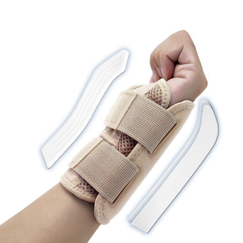 Carpal Tunnel Wrist Brace Night Sleep Wrist Support Wrist Splint Pain Left Hand - Grey