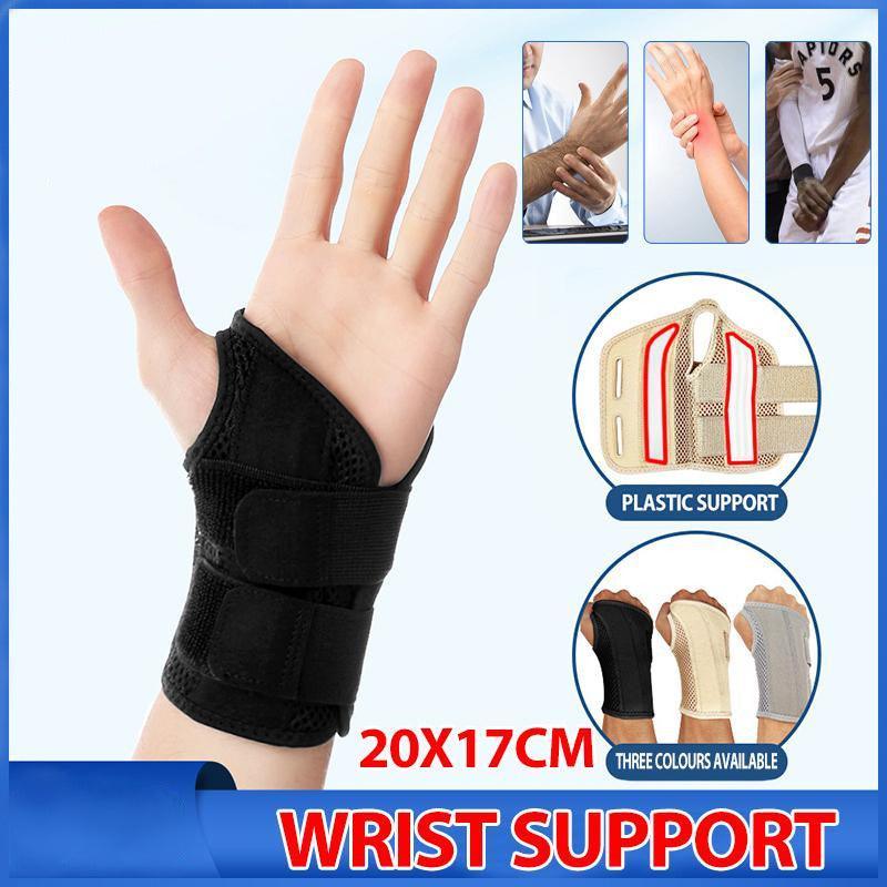 Carpal Tunnel Wrist Brace Night Sleep Wrist Support Wrist Splint Pain Left Hand - Beige