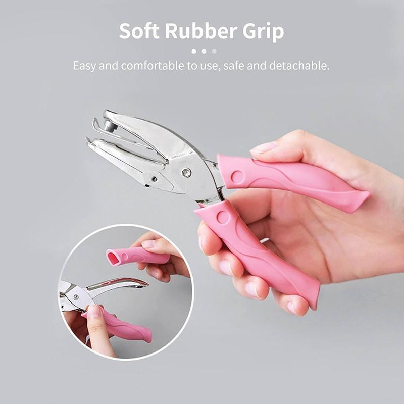 Circle/Heart/Star Shaped Metal Hole Punch Pliers - Paper Hand Puncher - 1.5mm circle