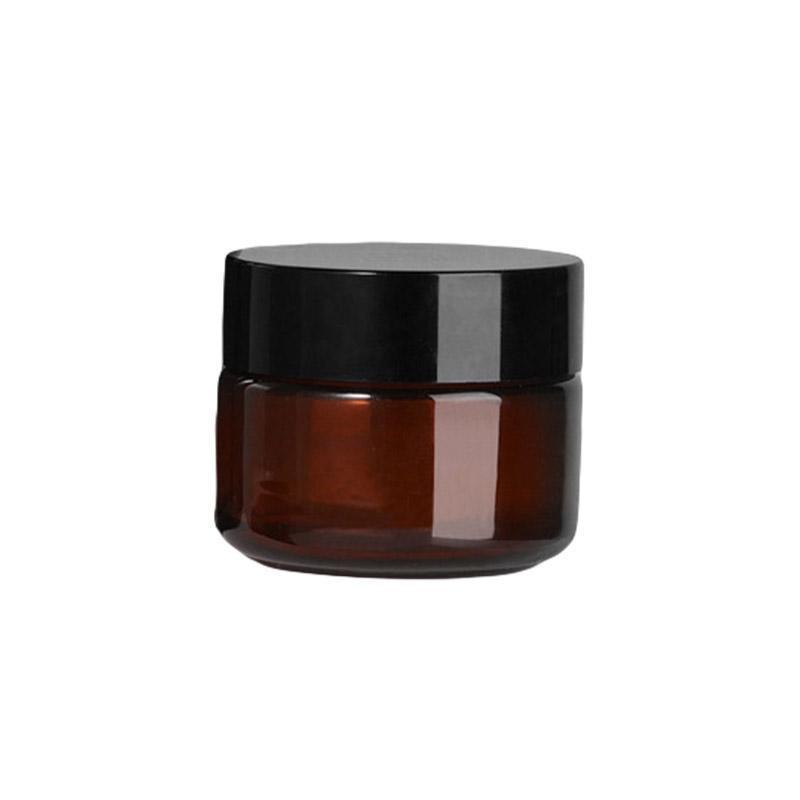 10pcs Brown PET Plastic Wide Mouth Bottles for Storage and Skincare Packaging - Matte - 120ml