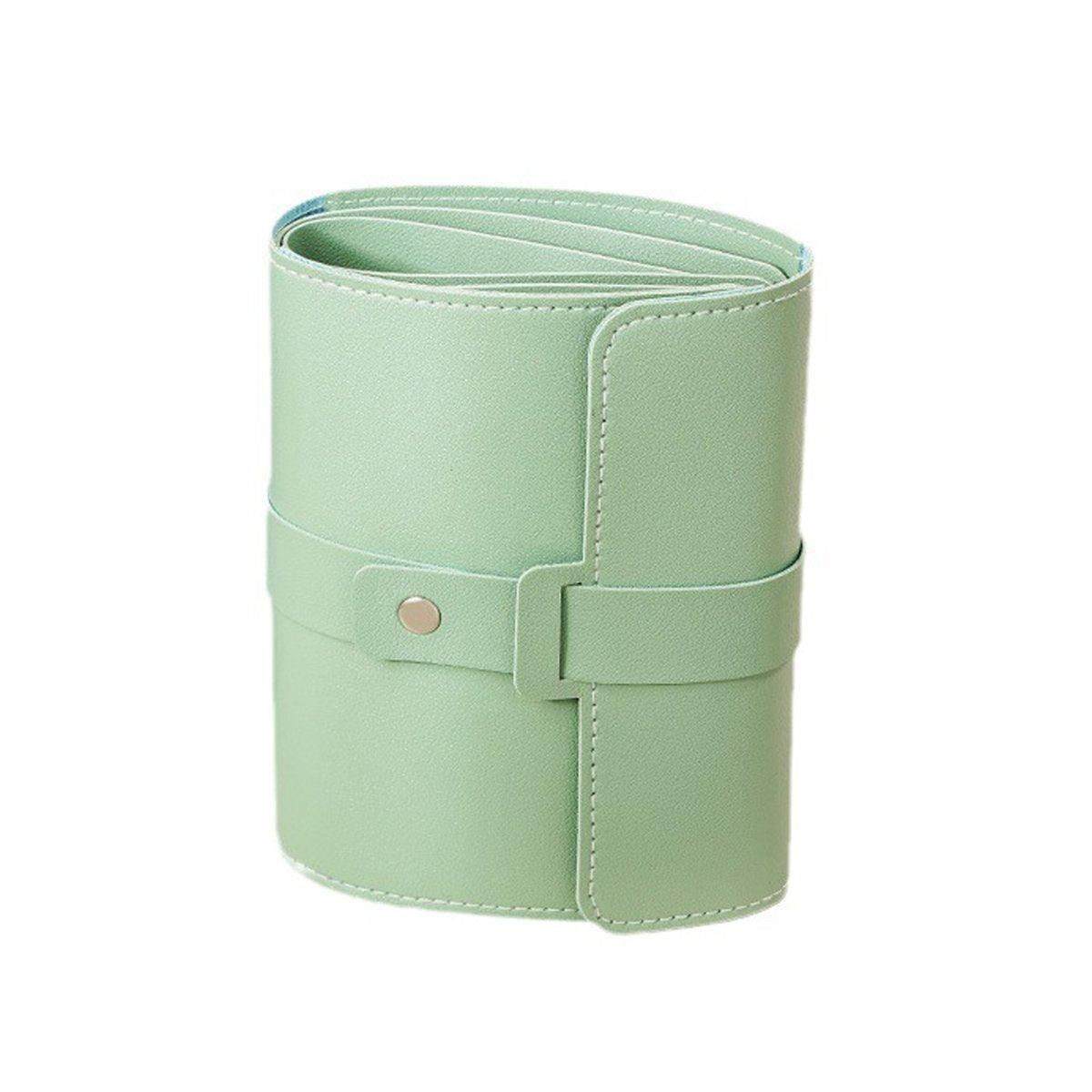 Travel Jewellery Storage Bag Portable Organizer Pouch for Rings Earrings Case - Blue