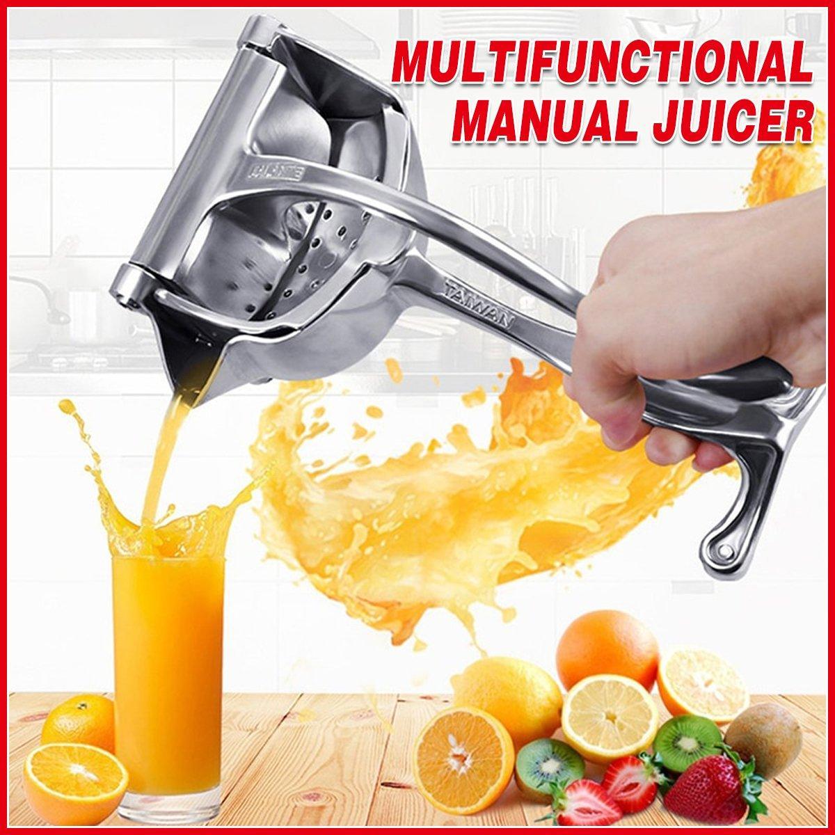 Aluminium Alloy Manual Juicer Fruit Squeezer for Lemon Orange Household Use