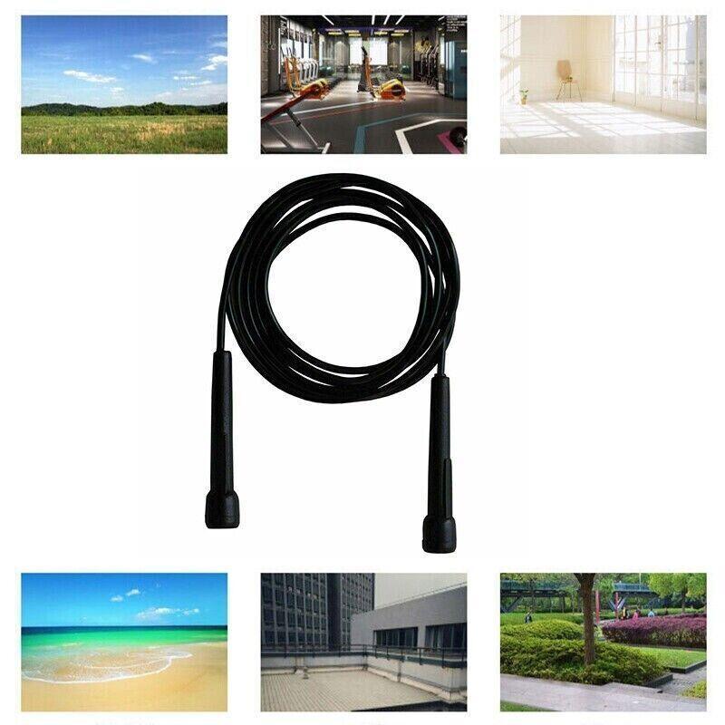 Speed Jump Rope for Boxing MMA Cardio Fitness and Gym Training - Pink