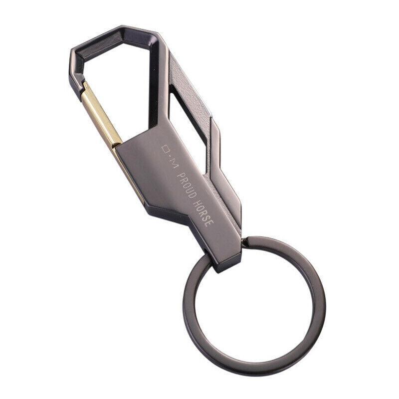 Stylish Metal Car Key Rings Alloy Chain Heavy Duty Gift Keyring Keychain Holder