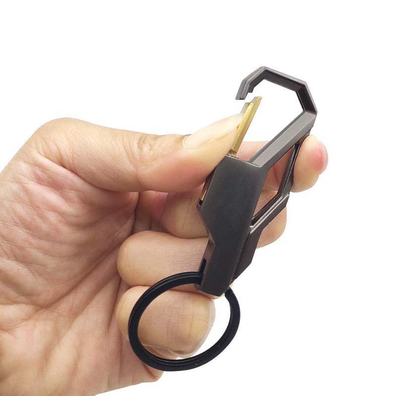 Stylish Metal Car Key Rings Alloy Chain Heavy Duty Gift Keyring Keychain Holder