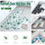 45x180cm Kitchen Mat Non-Slip Waterproof Pvc Floor Rug Carpet Anti-Oil Easy Clean - Gilding