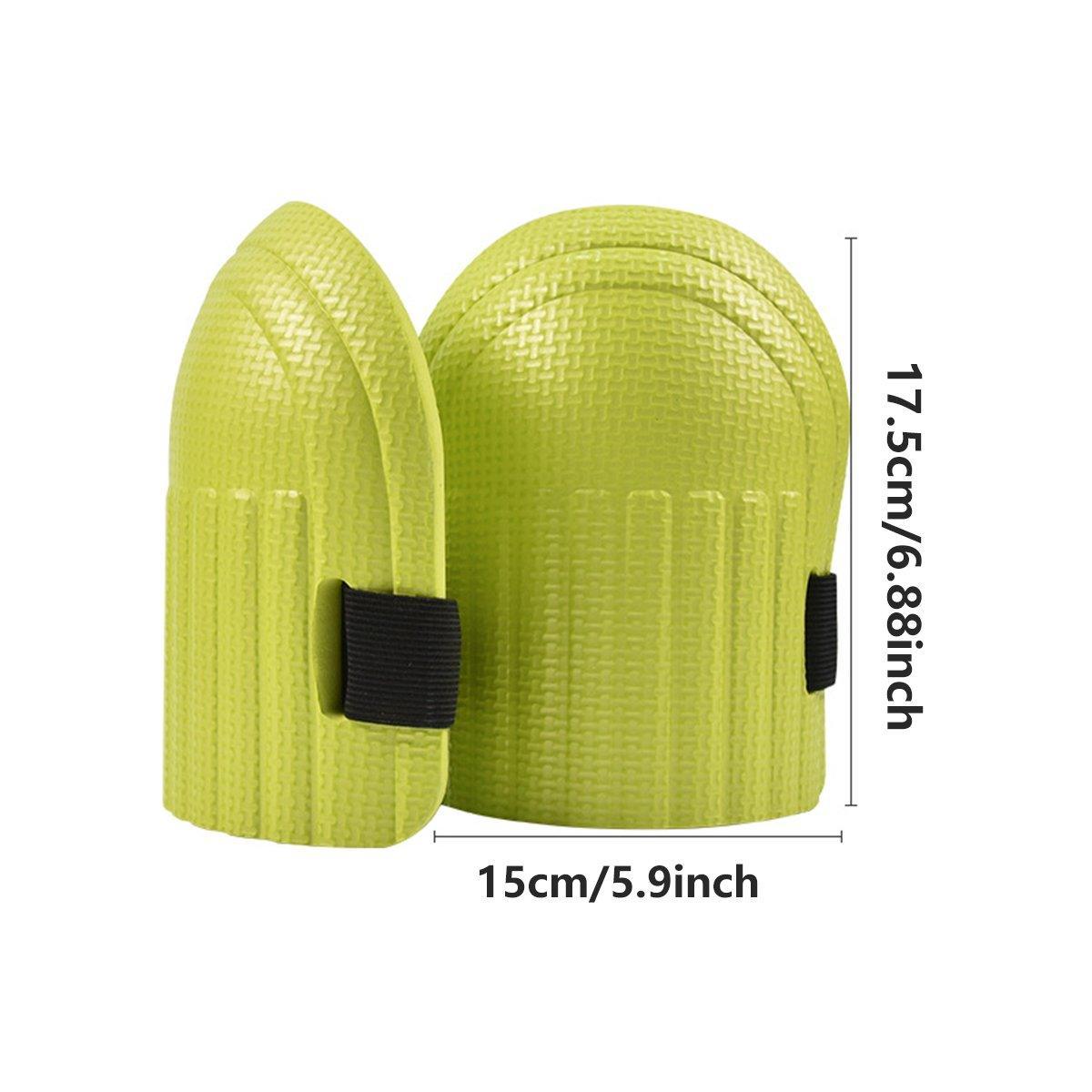 Professional Knee Pads for Construction Flooring Tiling Knee Protection Gear - Black