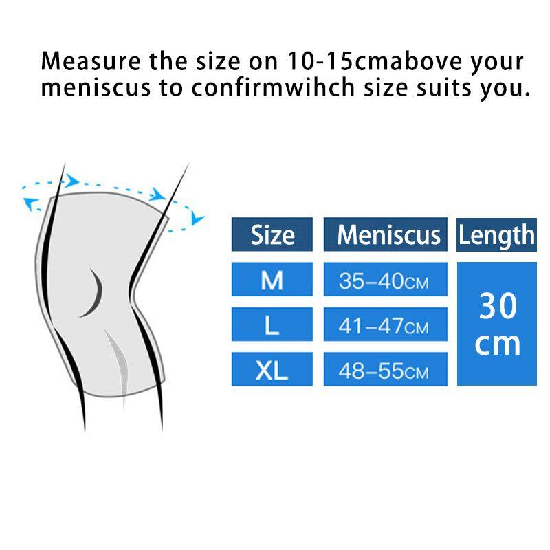 Adjustable Double Metal And Hinged Knee Brace Support Protection Arthritis Sport - M