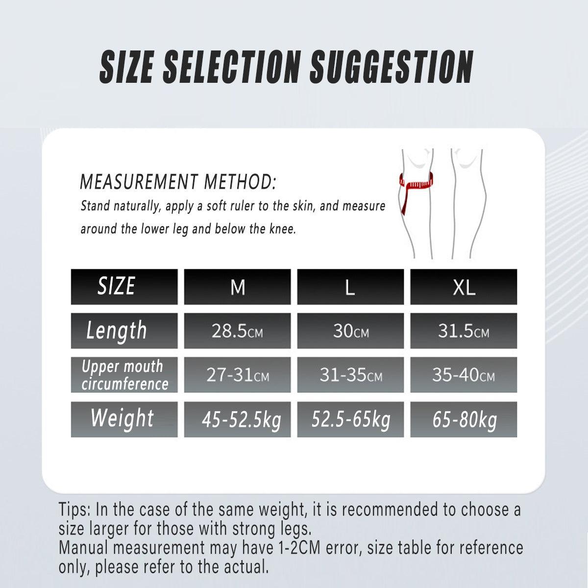 1 Unit Breathable Sports Shin Guards Knee Pads for Cycling Running Football Basketball - Black / XL