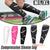 1 Unit Breathable Sports Shin Guards Knee Pads for Cycling Running Football Basketball - Pink / M