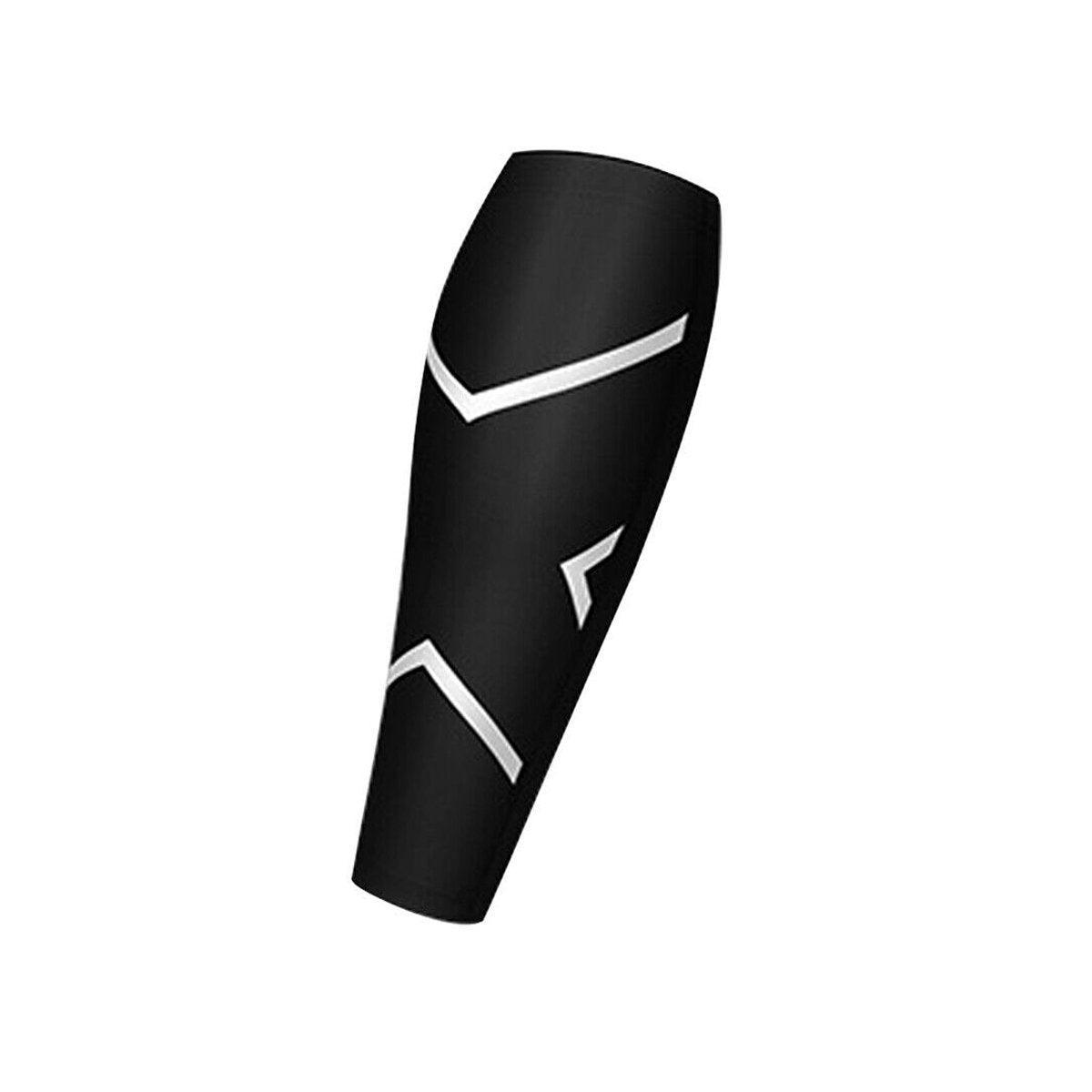 1 Unit Breathable Sports Shin Guards Knee Pads for Cycling Running Football Basketball - White / L