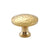 Gold Hammer Ball Handle Knob Closet Door Pull Drawer Handle Wardrobe Hardware - Flat Round Shape