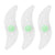 3PCS Mountain Bike Spoke Light Colourful LED Wheel Light Silicone Cycling Gear - Yellow
