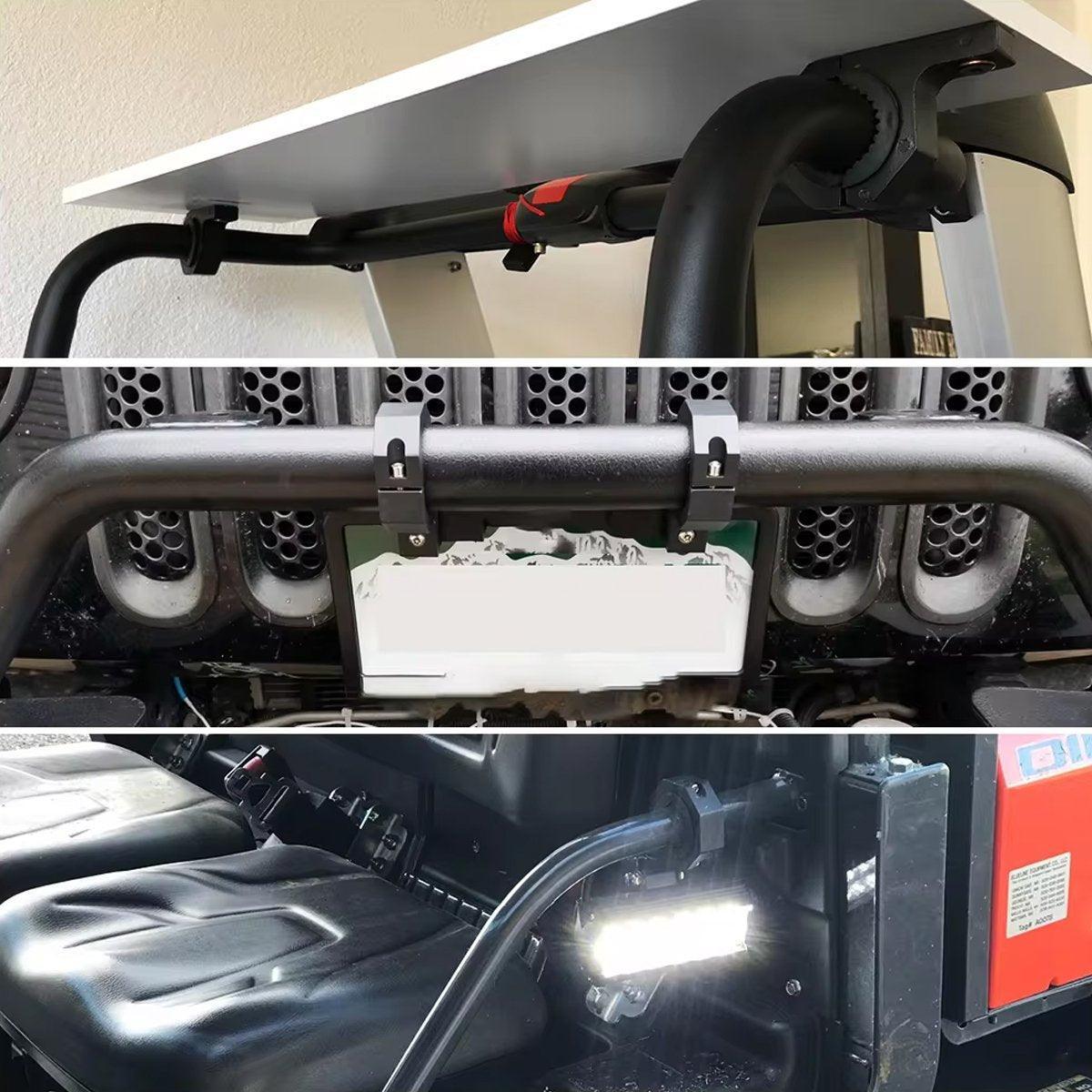 1 Pair Light Clip Fixing Bracket for Car Motorcycle Spotlights Mounting Shelf