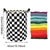 Foldable Laundry Basket Dirty Clothes Hamper Toy Storage Organizer Storage Bin - Black And White Chess
