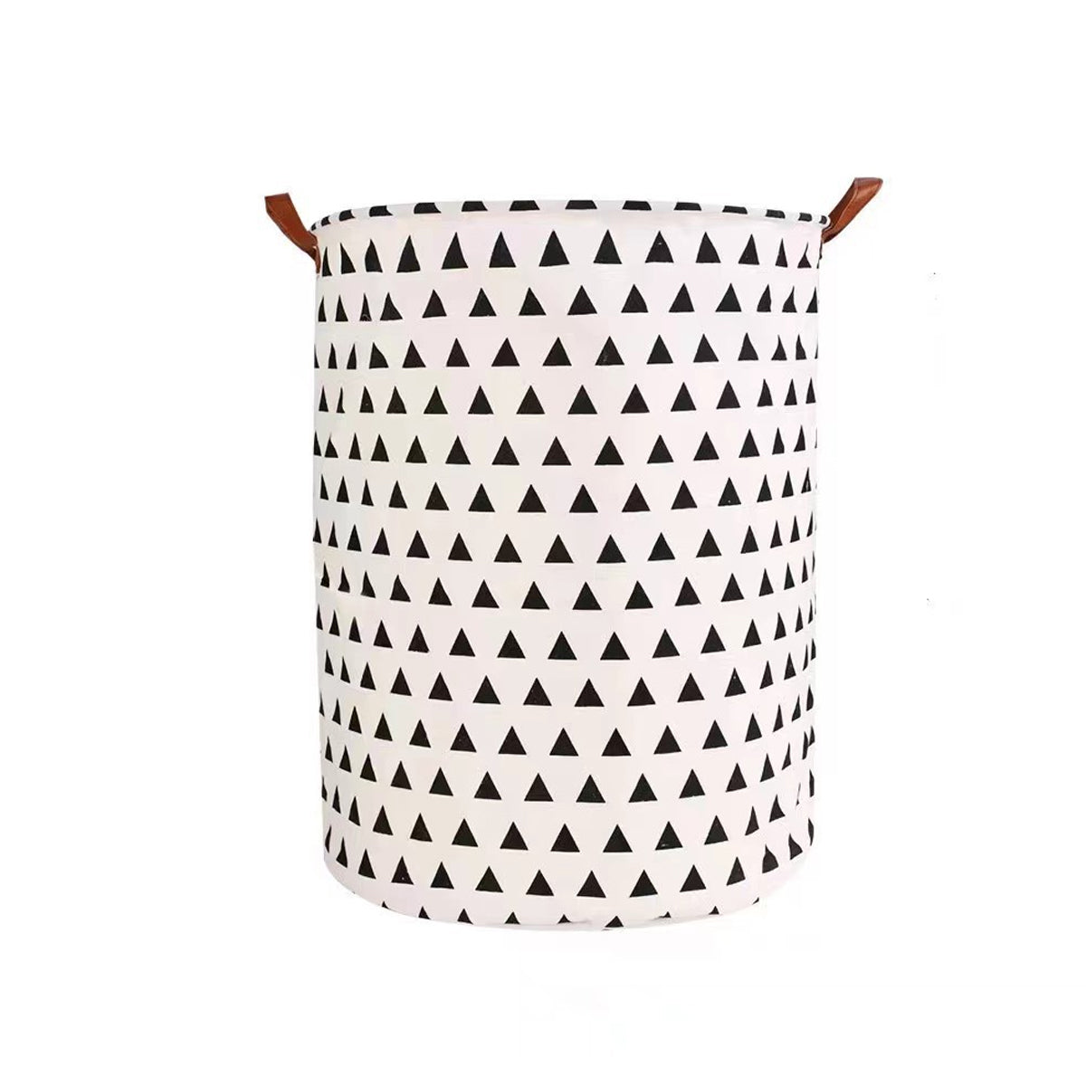 Foldable Laundry Basket Dirty Clothes Hamper Toy Storage Organizer Storage Bin - Black And White Chess