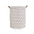 Foldable Laundry Basket Dirty Clothes Hamper Toy Storage Organizer Storage Bin - Black And White Chess